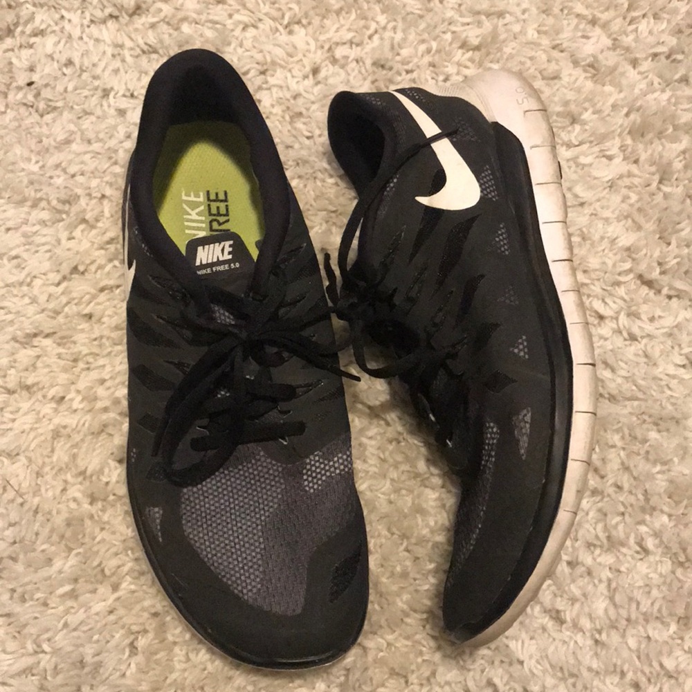 Nike Free 5.0 Sneakers Black/Black camouflage